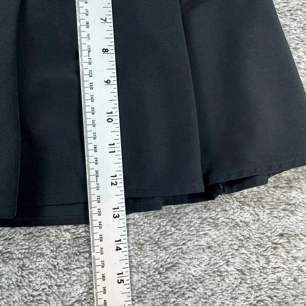 Athleta Girl Pleated Uniform Skort XS/6 Black